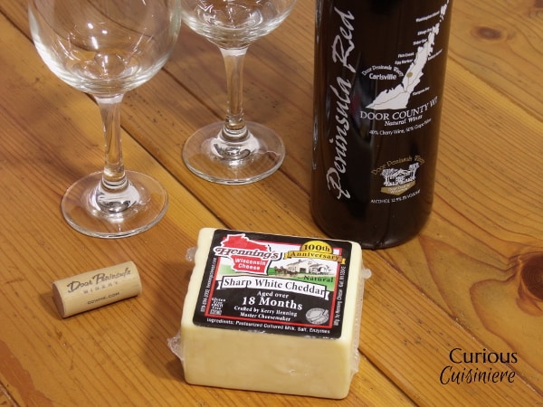 Cheddar Cranberry烤奶酪来自好奇的烹饪GydF4y2Ba