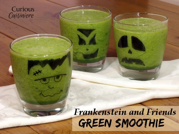 好奇厨艺店的万圣节绿色奶昔G.ydF4y2Ba