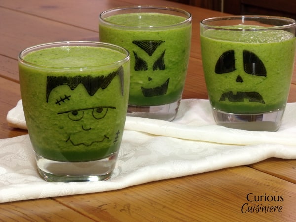 好奇厨艺店的万圣节绿色奶昔G.ydF4y2Ba