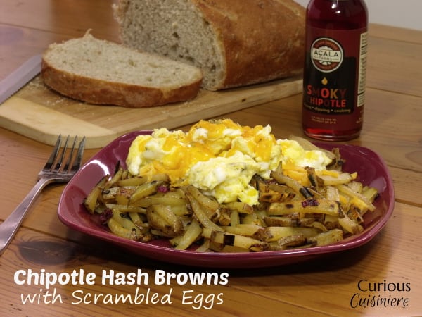 我们自制容易洋芋带来一些墨西哥辣椒味了一点烟熏，使他们完美的五香向上伴奏早餐鸡蛋。- 好奇CuisiniereG.ydF4y2Ba