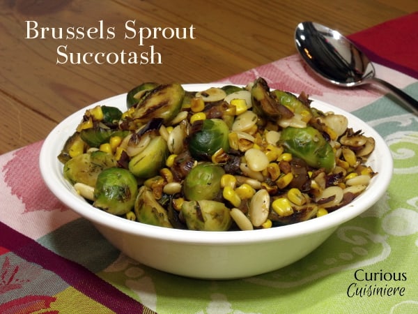 布鲁塞尔豆芽菜来自Curious CuisinieregydF4y2Ba