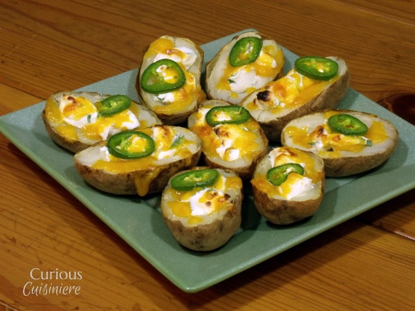 来自Curious Cuisiniere的墨西哥辣椒Popper土豆皮