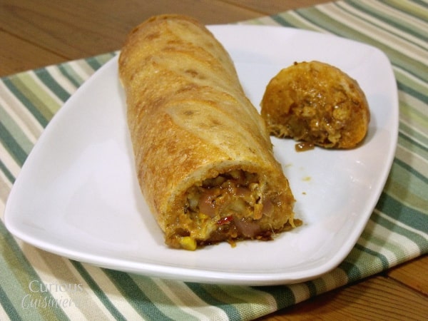 来自Curious Cuisiniere的西南填充法棍面包gydF4y2Ba