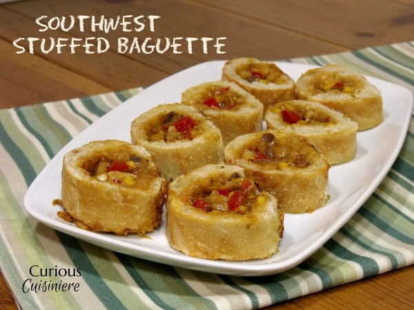 来自Curious Cuisiniere的西南填充法棍面包gydF4y2Ba