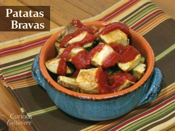 帕塔塔斯Bravas从好奇CuisiniereG.ydF4y2Ba