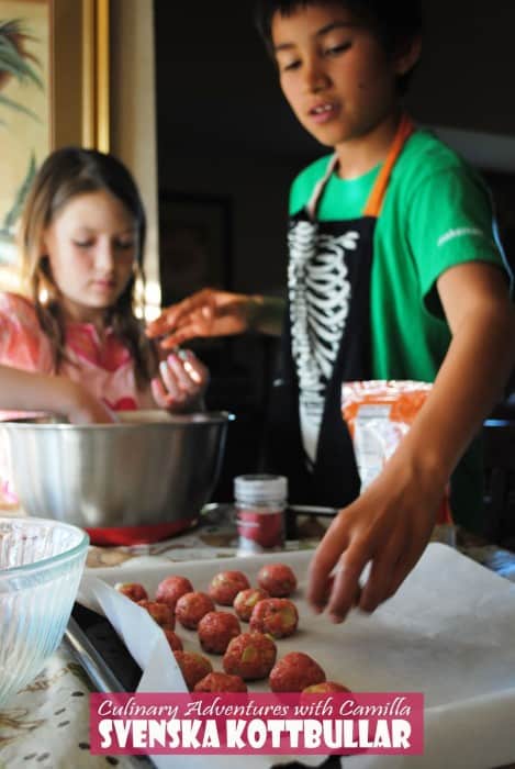 Svenska Kottbullar（瑞典肉丸）由Camilla的烹饪冒险