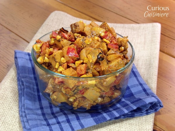 Mesquite烤土豆沙拉|好奇的烹饪