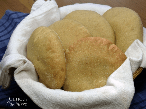 全麦皮塔饼面包|好奇Cuisiniere