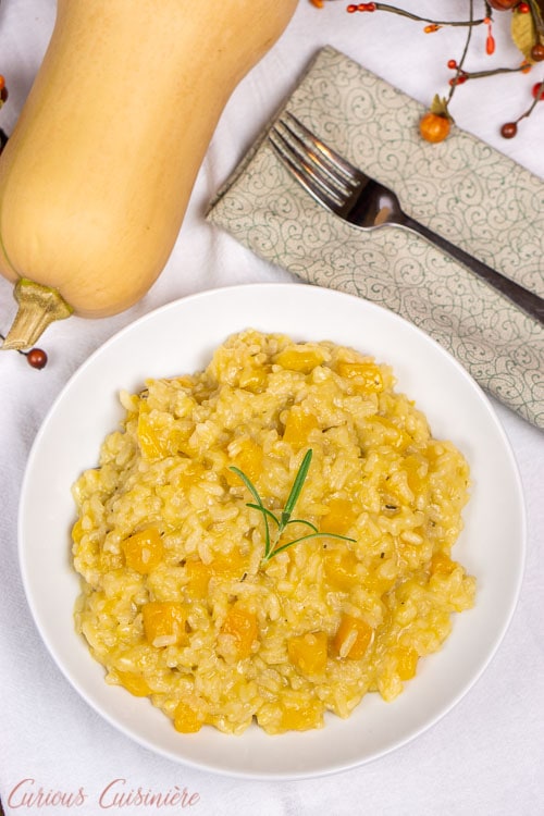 Risotto Alla Zucca（冬季南瓜烩饭）与胡桃南瓜