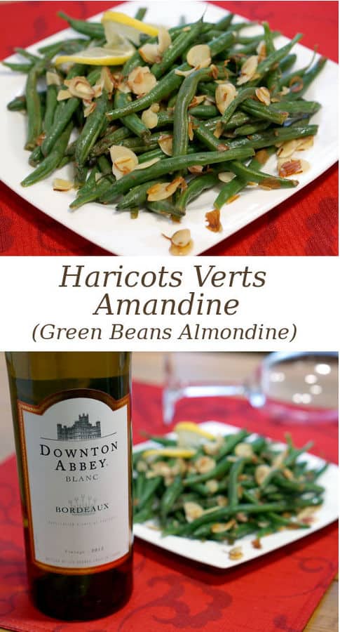 用烤杏仁和柠檬点缀青豆。Haricots Verts Amadine是完美的，简单而优雅的配菜，为您的节日晚餐!|m.jamahire.com.