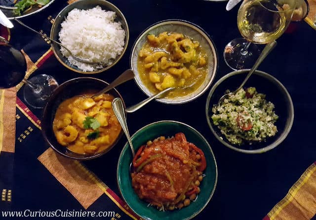 开普敦SA | www.CuriousCuisiniere.com的黄金餐厅好奇的Cuisiniere Meal