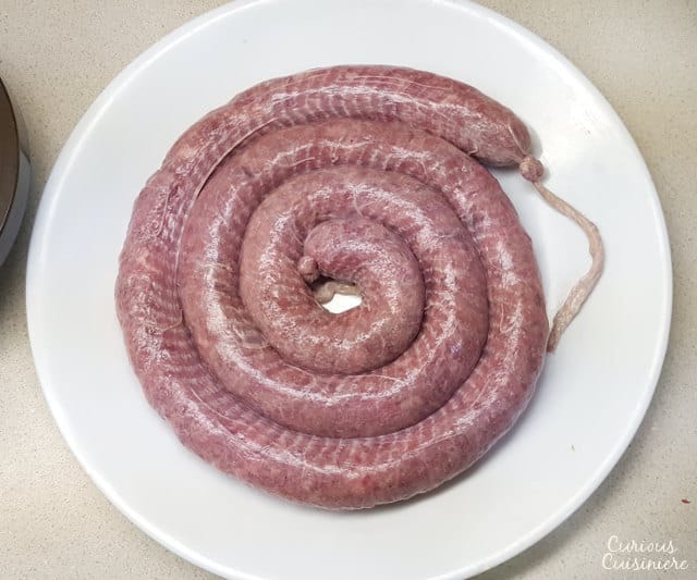 酿自制南非Boerewors |好奇Cuisiniere
