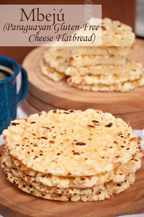 Mbejú是黄油，无麸质，奶酪扁面包，与木薯面粉制成的酥脆边缘，享受一杯咖啡或曹茶的巴拉圭。#flatbread #fallbread #cheesebread #appetizer |m.jamahire.com.